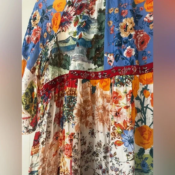 By Anthropologie Tiered Puff-Sleeve - Picture 9 of 11